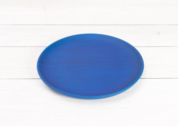 漆器久太郎 皿 | Kyutarou BLUE 両面まる皿