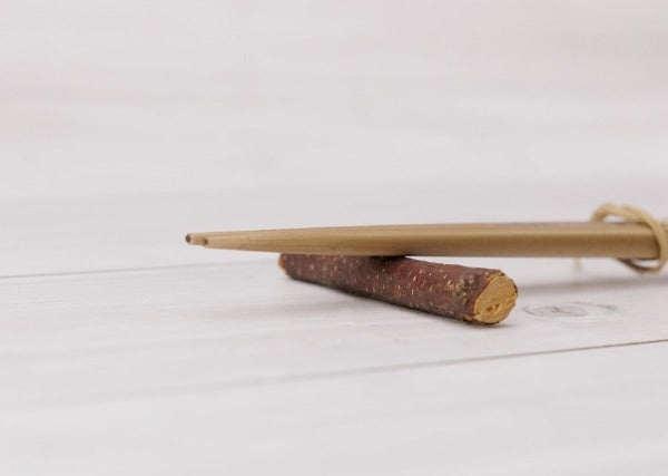 ナチュラル ストライプ箸