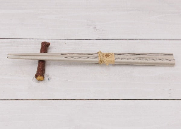 ナチュラル ストライプ箸