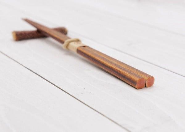 ナチュラル ストライプ箸