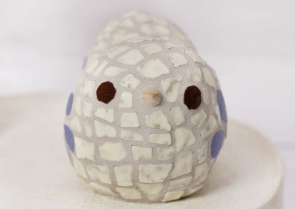 あなただけの青い鳥 陶の青い鳥 しろ 01