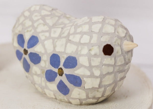 あなただけの青い鳥 陶の青い鳥 しろ 01